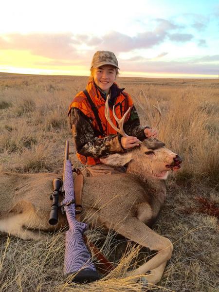 Dennis hickmans daughters mule deer buck