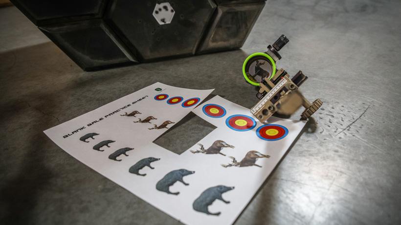 Nockon blank bale paper targets