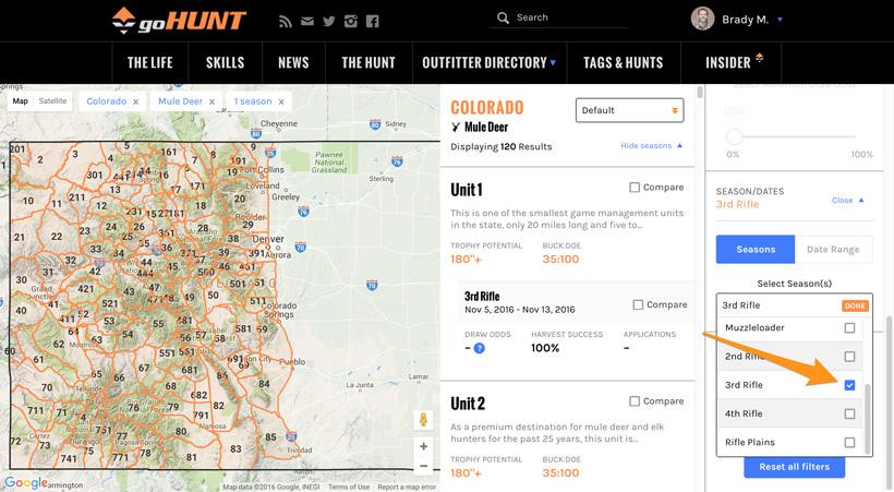Filtering out colorado third season hunts_0