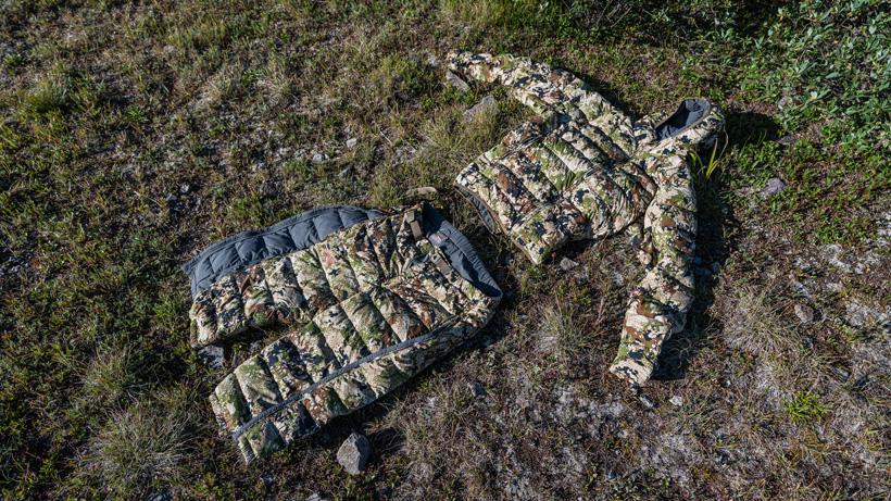 Sitka kelvin lite down jacket and new pants