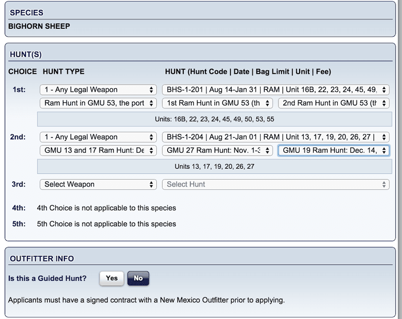 New mexico application process