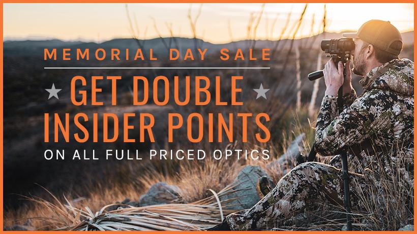 For a limited time get DOUBLE INSIDER Points on full priced optics! - 0