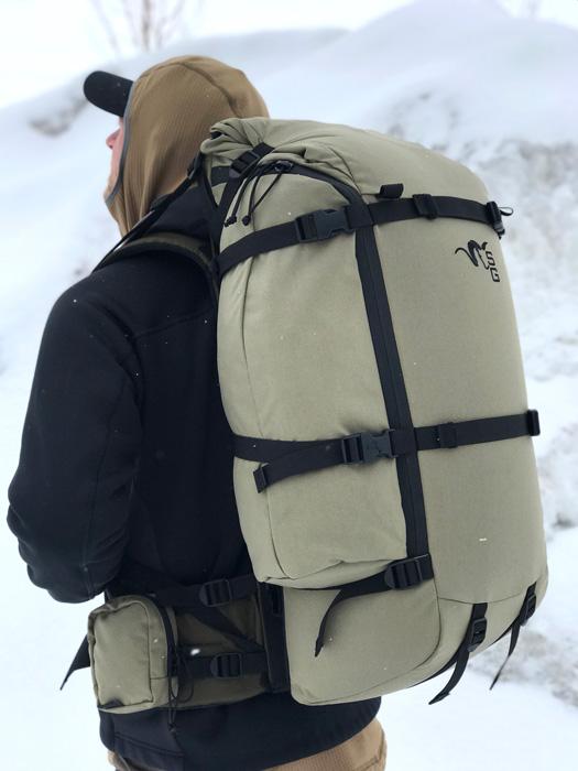 Backpacking with a stone glacier evo 40 56