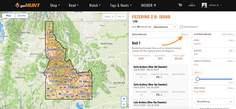 INSIDER Update: Idaho elk zones added - 0