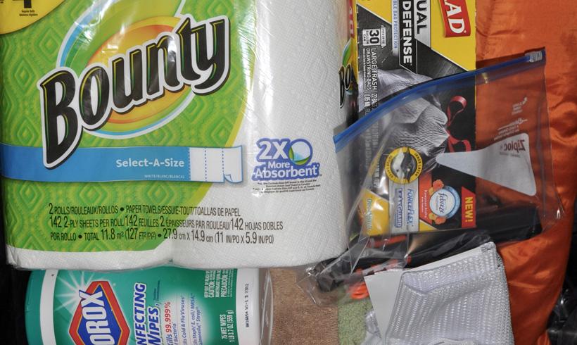 Camping accessories for an elk hunt