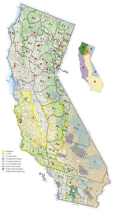 2017 california deer hunt zones