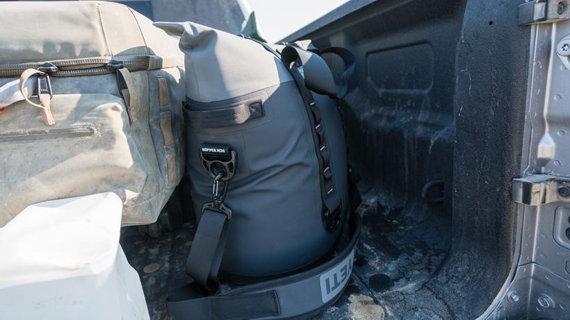 Multiple benefits for using a soft-sided cooler when hunting/traveling - 3