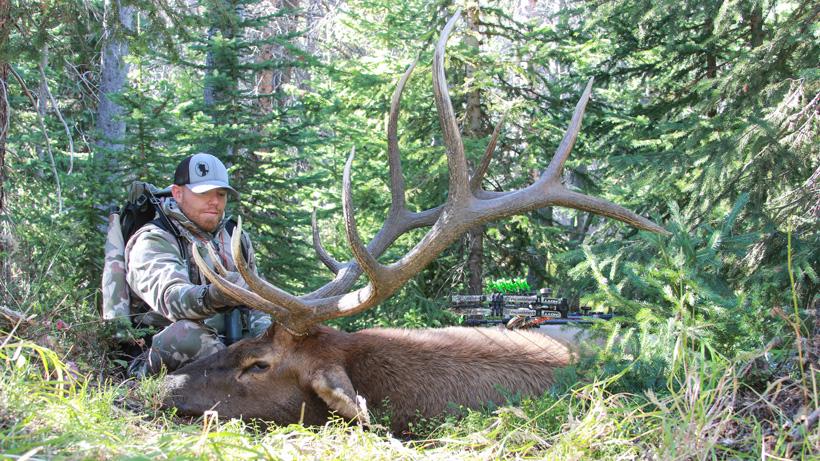Ron elmer with his 2015 colorado archery bull elk