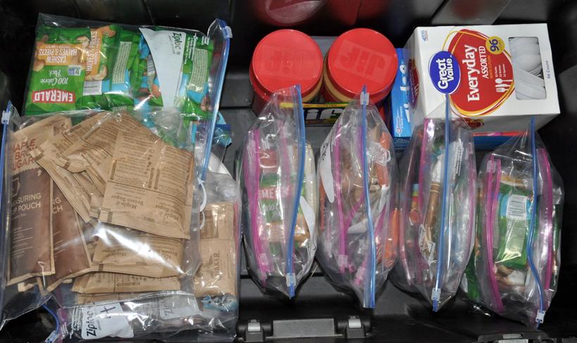 Food packing for a front country elk hunt