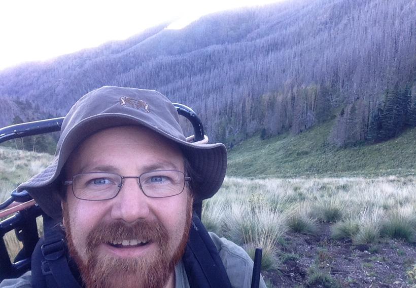 Aaron Purdy Elk packout selfie