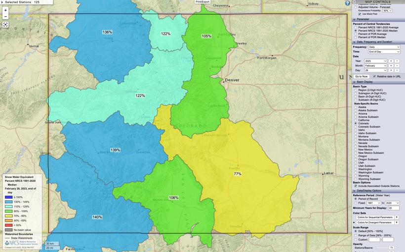 Why drought/snowpack maps are important for hunters - 12