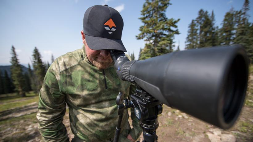 Glassing with a zeiss conquest gavia spotting scope
