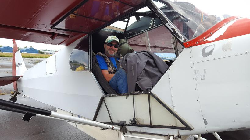 Getting Ready to Fly to Sheep Camp in Super Club