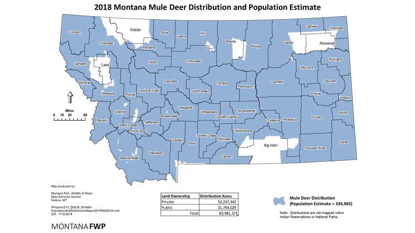APPLICATION STRATEGY 2019: Montana Deer - 5d