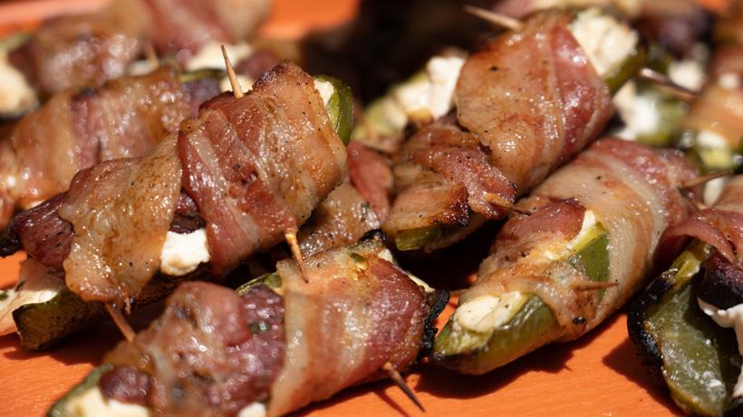 Grilled wild game jalapeño poppers - 0