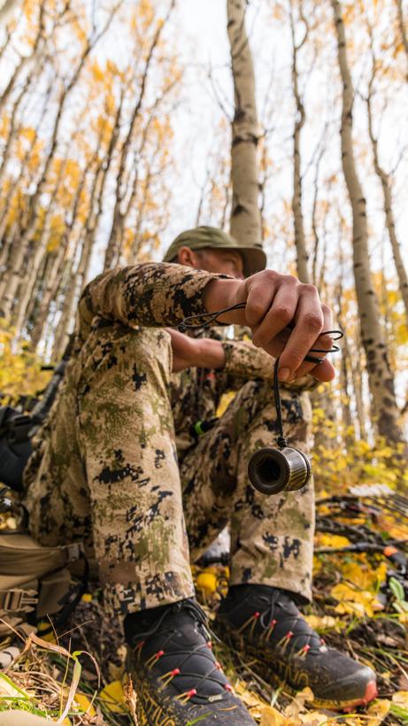 Trail bull elk hunt estrus call