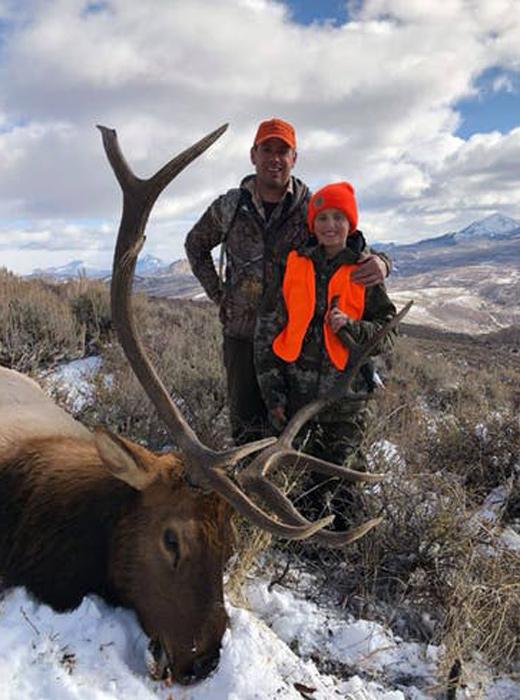 12-year-old cancer survivor shoots first bull elk - 1