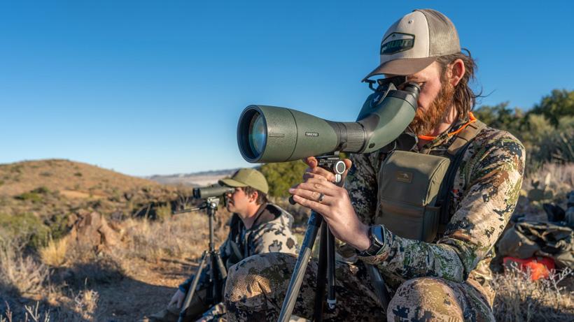 Glassing with btx on vortex ridgeview tripod