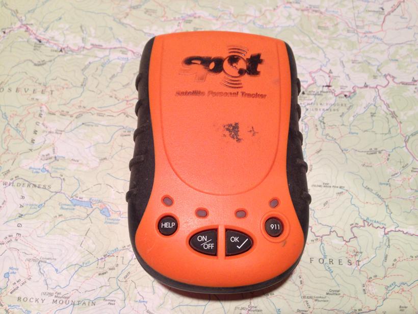 Spot satellite messenger