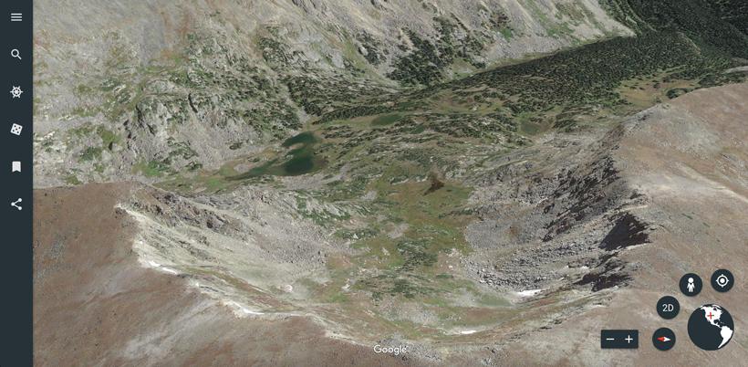 Terrain quality on google earth web version