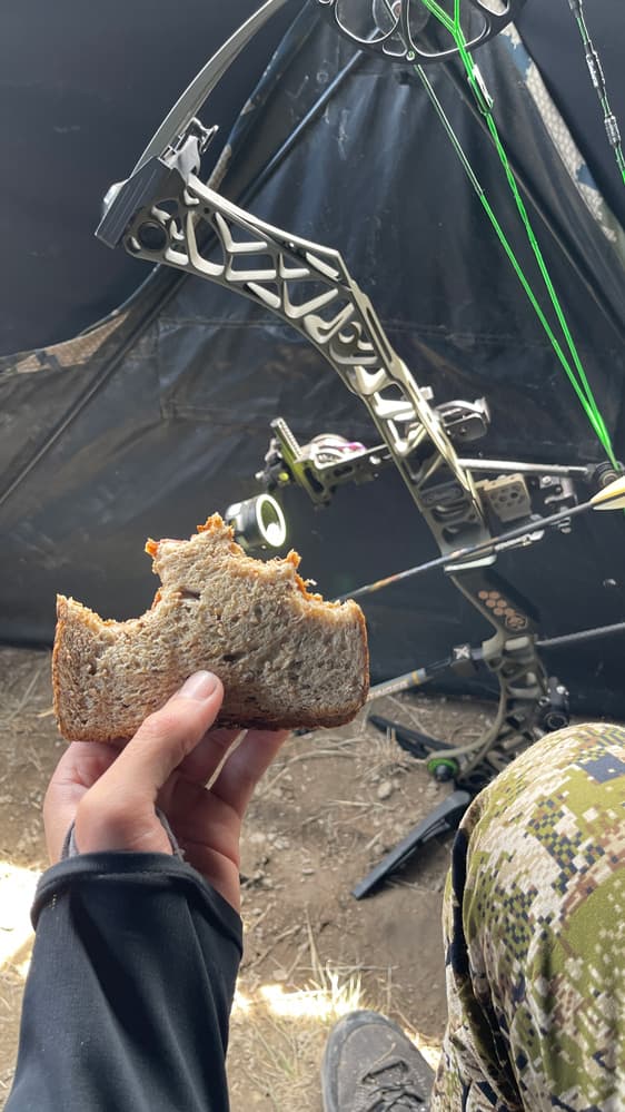 Arrow nocked and bow ready