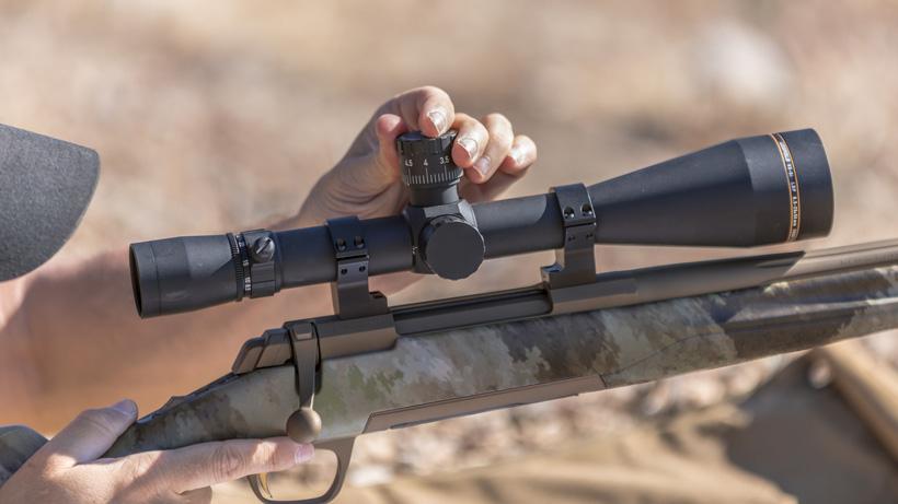 Leupold adjustable rifle turret