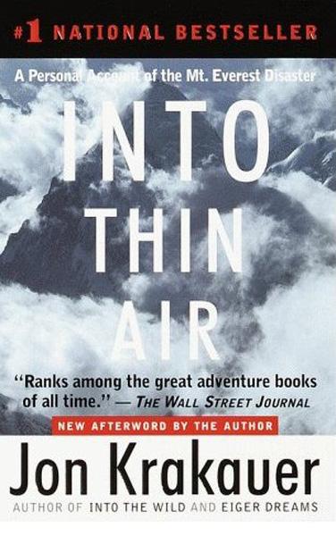 Into thin air book