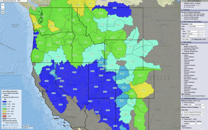 Why drought/snowpack maps are important for hunters - 0