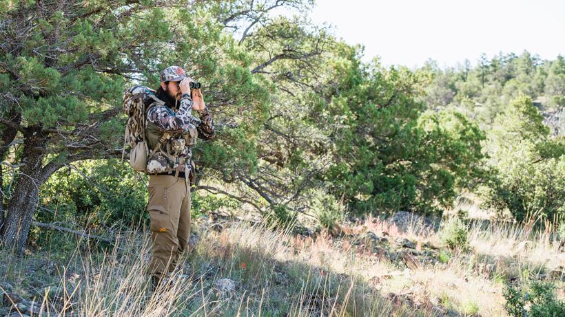 Pic 5 - Josh Kirchner glassing bear hunting