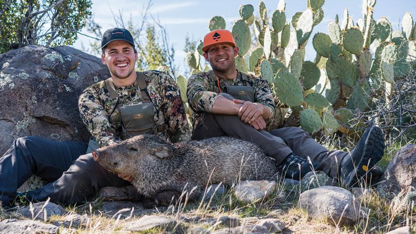Scott with his 2020 arizona javelina