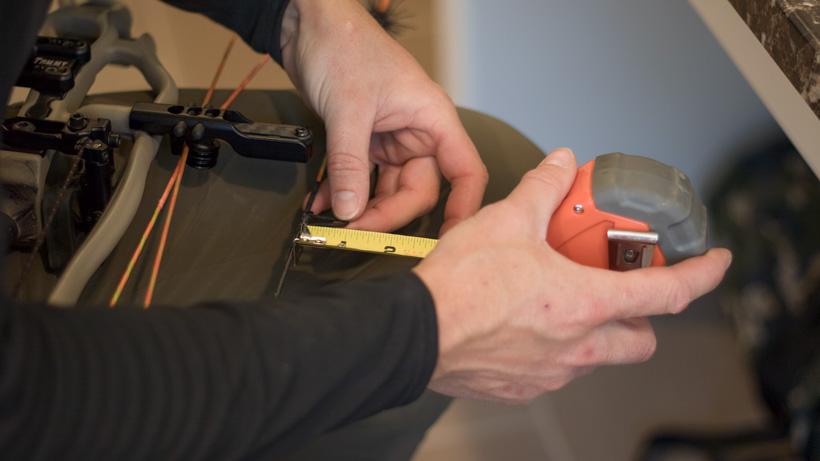 Measuring the old d-loop position