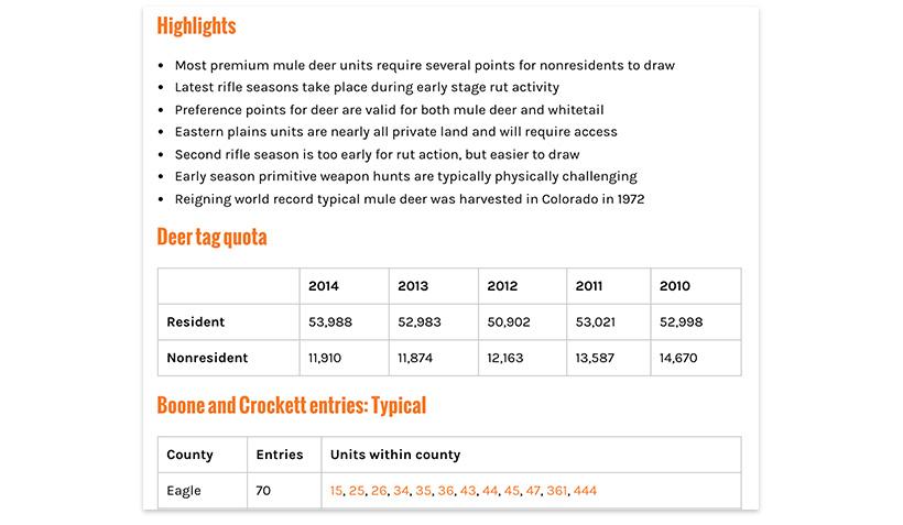 Colorado mule deer species profile_0