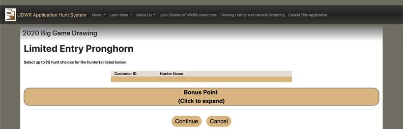 How to purchase Utah bonus and preference points - 4