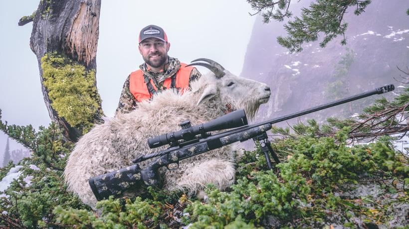 Browning x bolt pro mcmillan long range on mountain goat hunt