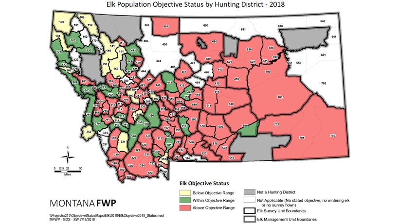 APPLICATION STRATEGY 2019: Montana Elk - 5d