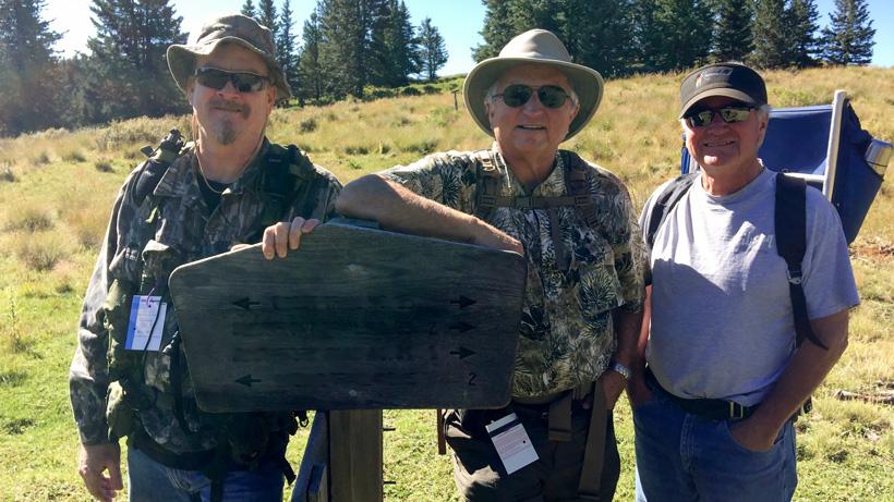 Good friends in the backcountry of New Mexico