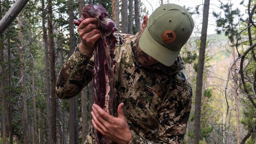 Trail with elk backstrap 820