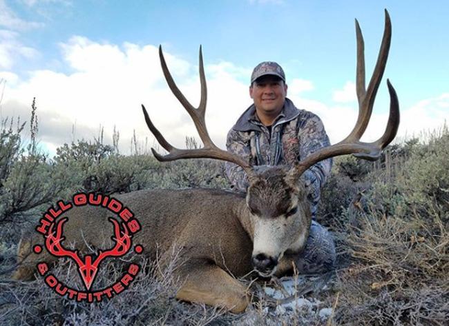 Mule deer taken with hill guides and outfitters