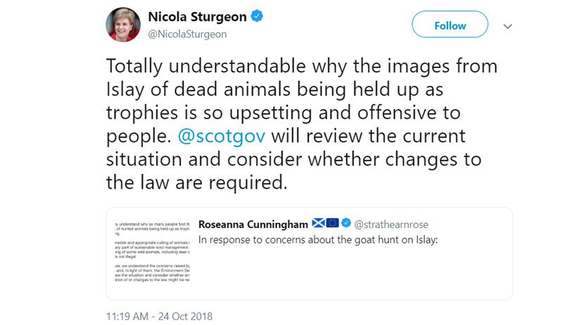 Nicola sturgen twitter