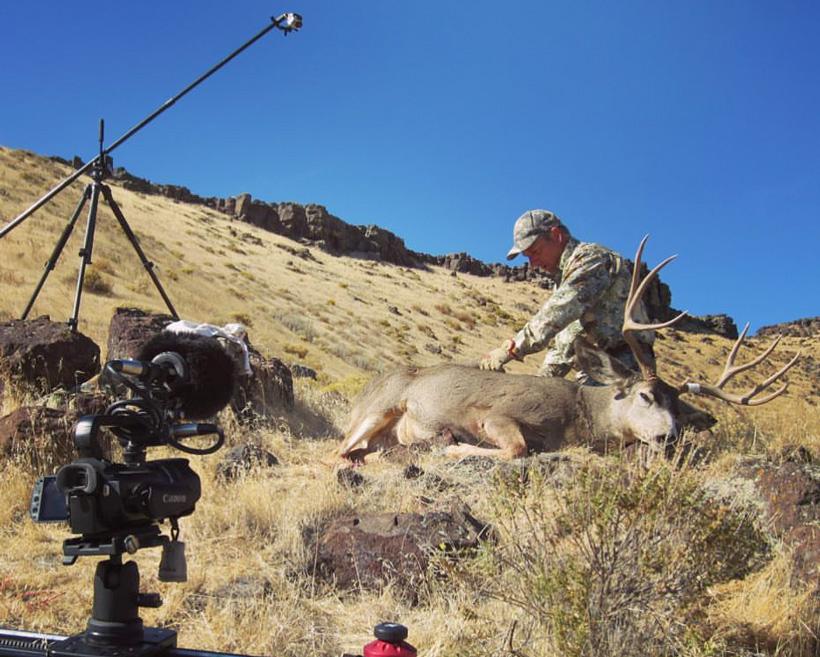 Framing your video footage for a hunting film