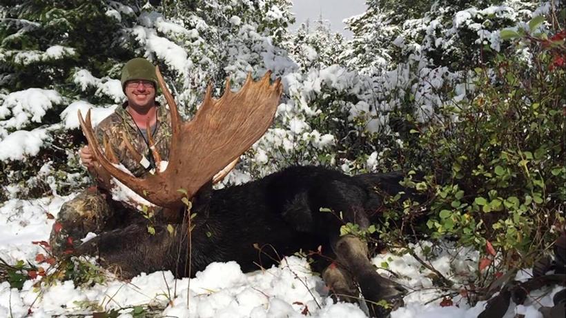 Ryan with his 2017 montana shiras moose