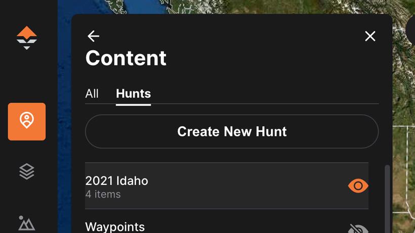 How to import waypoints into GOHUNT Maps - 4