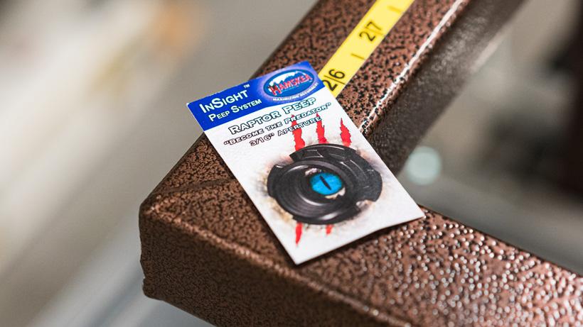 Hamskea raptor peep sight