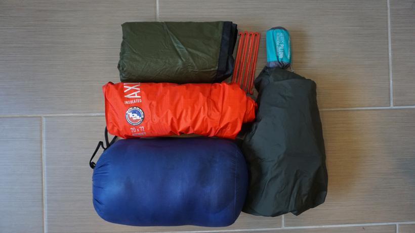 Sleep system for backcountry elk hunt