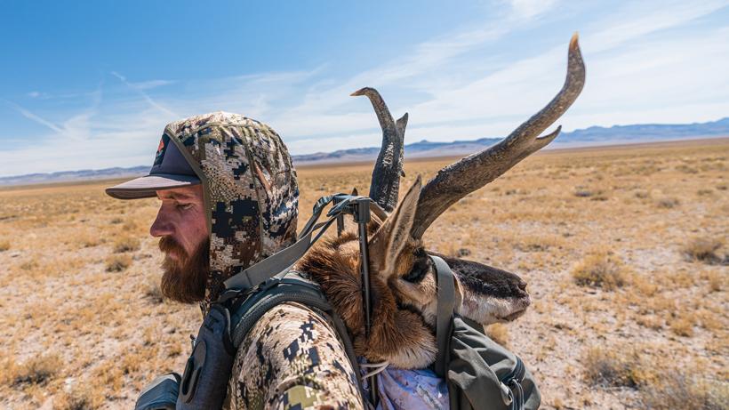 Telescoping frame on Mystery Ranch Pop Up Backpack