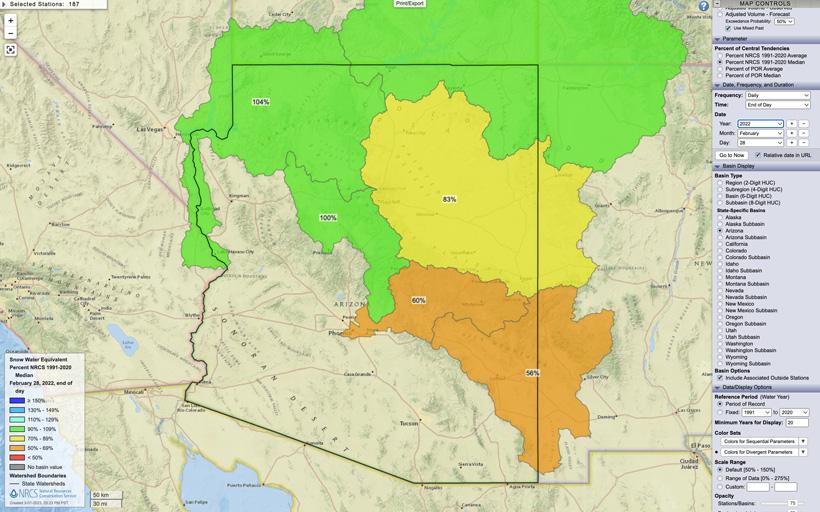 Why drought/snowpack maps are important for hunters - 9
