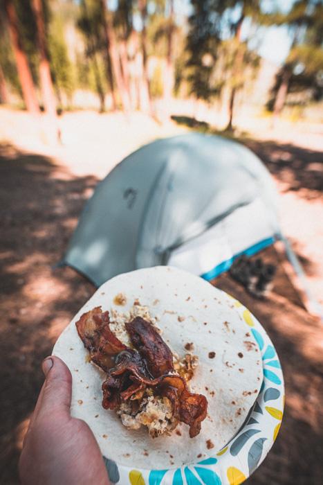 Comforts of hunting camp