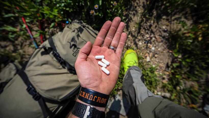 Advantage of salt pills for hunting