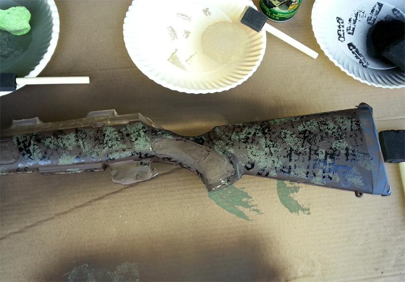 Camouflaging your rifle - 8