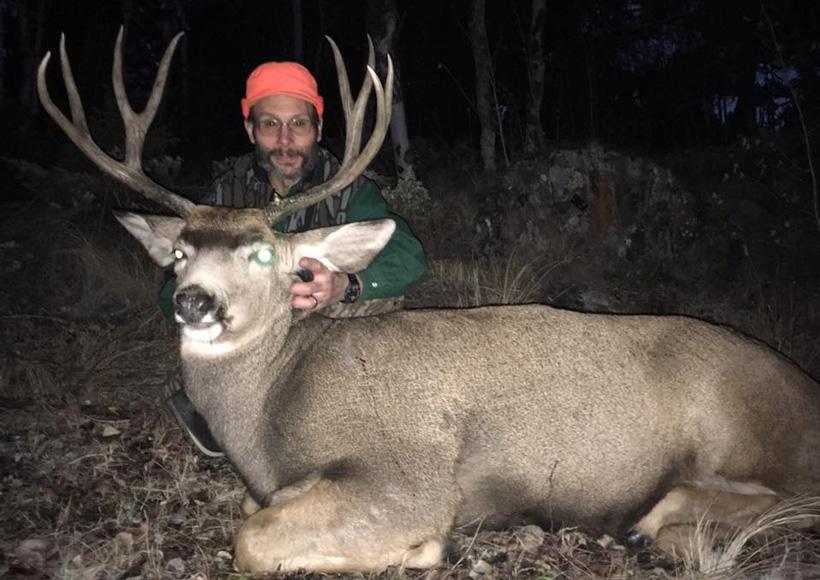 Mule deer taken with powderhorn primitive outfitters